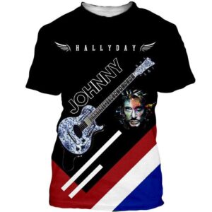 Tee-shirt Johnny Hallyday #13 du S au 6XL