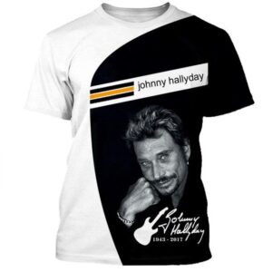 Tee-shirt Johnny Hallyday motif #15