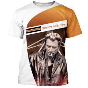 Tee-shirt Johnny Hallyday #18 du S au 6XL
