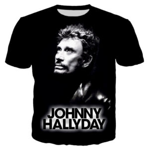 Tee-shirt Johnny Hallyday #19 du S au 5XL