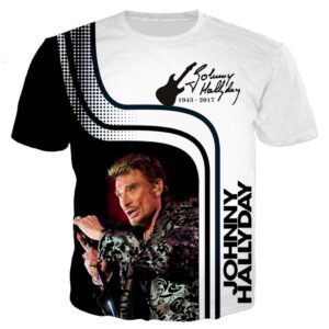 Tee-shirt Johnny Hallyday #20 du S au 5XL