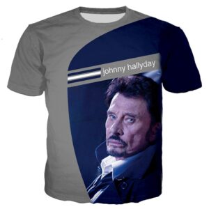 Tee-shirt Johnny Hallyday #21 du S au 6XL