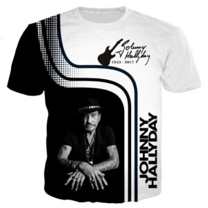Tee-shirt Johnny Hallyday #25 du S au 5XL