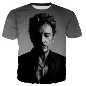 Tee-shirt Johnny Hallyday #26 du S au 5XL