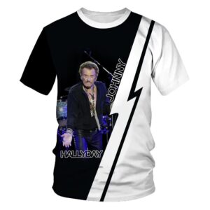 Tee-shirt Johnny Hallyday #31, tailles S à 6XL