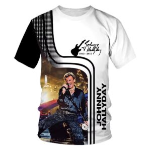 Tee-shirt Johnny Hallyday #35, disponible du S au 6XL