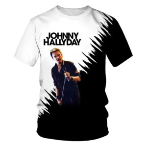 Tee-shirt Johnny Hallyday n°39, tailles S à 6XL