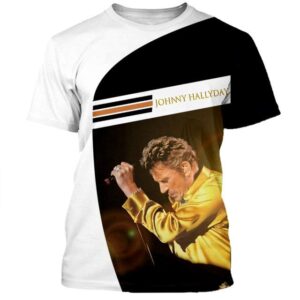 Tee-shirt Johnny Hallyday #8 du S au 6XL