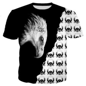Tee-shirt Johnny Hallyday Aigle, du S au 6XL