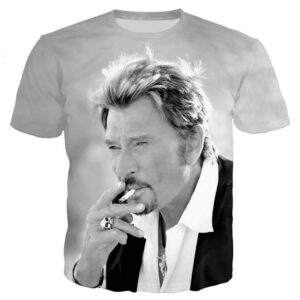 Tee-shirt Johnny Hallyday Esprit rebelle du S au 6XL