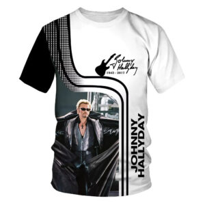 Tee-shirt Johnny Hallyday Le Taulier, tailles S à 6XL
