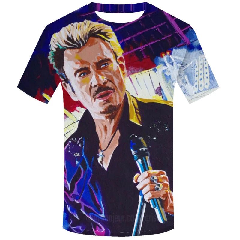 Tee-shirt Johnny Hallyday Le BOSS #1, 9 modèles – Image 3