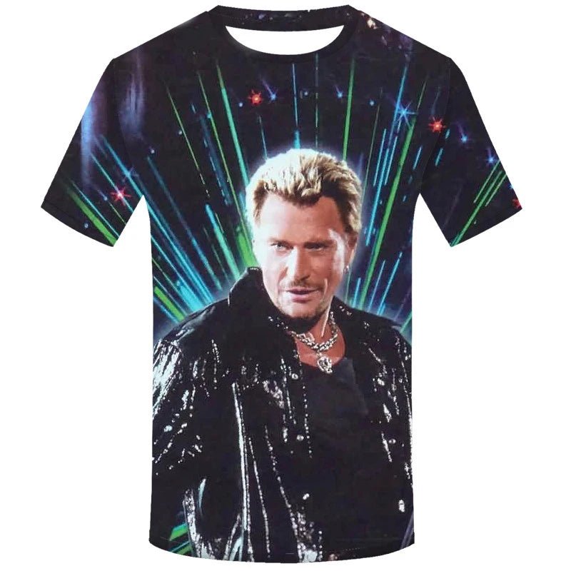 Tee-shirt Johnny Hallyday Le BOSS #1, 9 modèles – Image 4