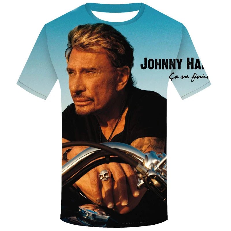 Tee-shirt Johnny Hallyday Le BOSS #1, 9 modèles