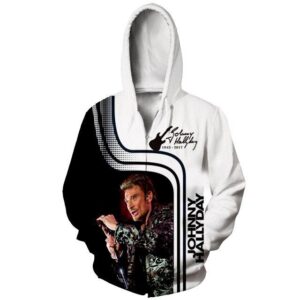 Veste zippée Johnny Hallyday #2, du S au 5XL